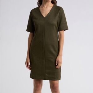 SPANX Faux Suede Column Dress
